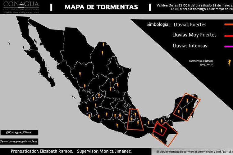 En 23 estados del país se registrarán altas temperaturas