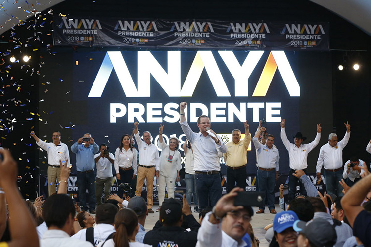 Anaya afirma que AMLO está rodeado de delincuentes