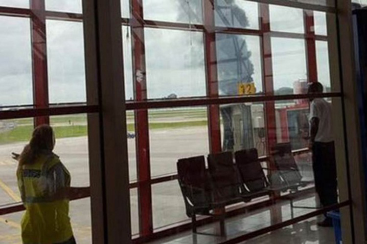 Avión se estrella en Cuba tras despegar de La Habana