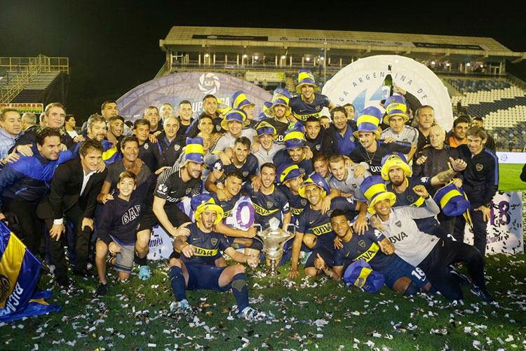 Boca Juniors, bicampeón de Superliga Argentina