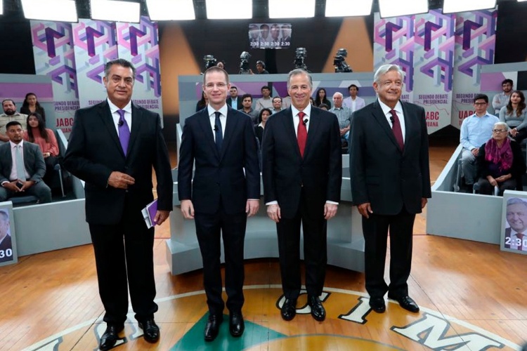 Concluye segundo debate presidencial en Tijuana