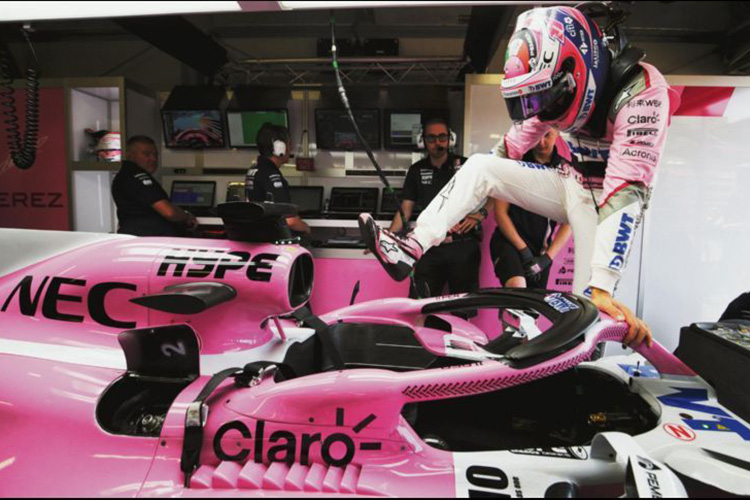 Checo, satisfecho con su noveno sitio