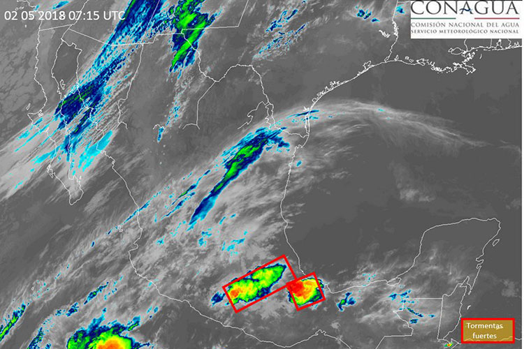 Lluvias seguirían hasta el fin de semana