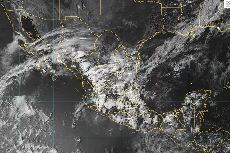 Tormentas y posible caída de granizo en noreste y oriente del país