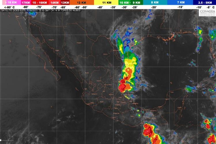 Se prevén lluvias y temperaturas de 35 a 40 grados en Tamaulipas