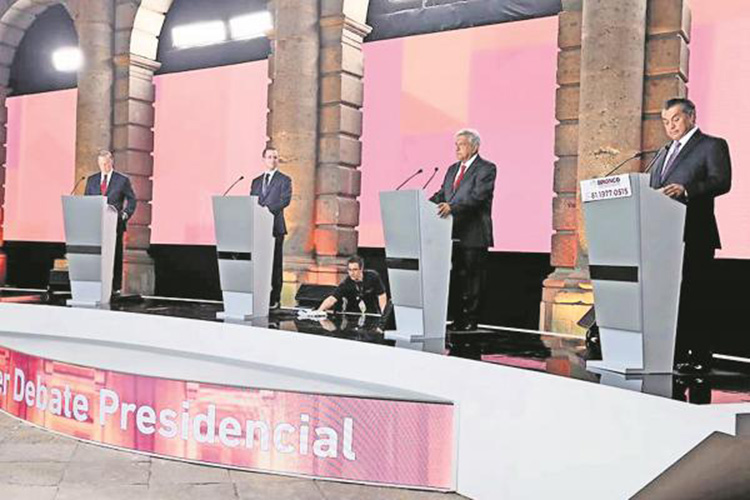 Alistan armas para ir con todo a segundo debate