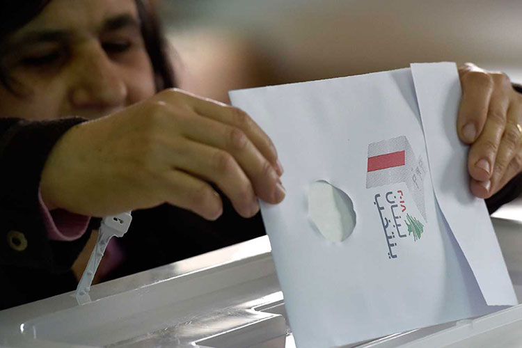 Participación de 46% en las legislativas en Líbano