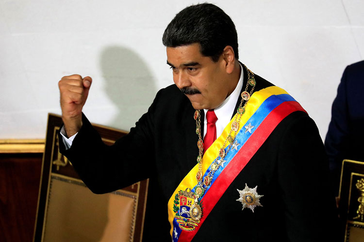 Maduro jura como presidente de Venezuela para el periodo 2019-2025