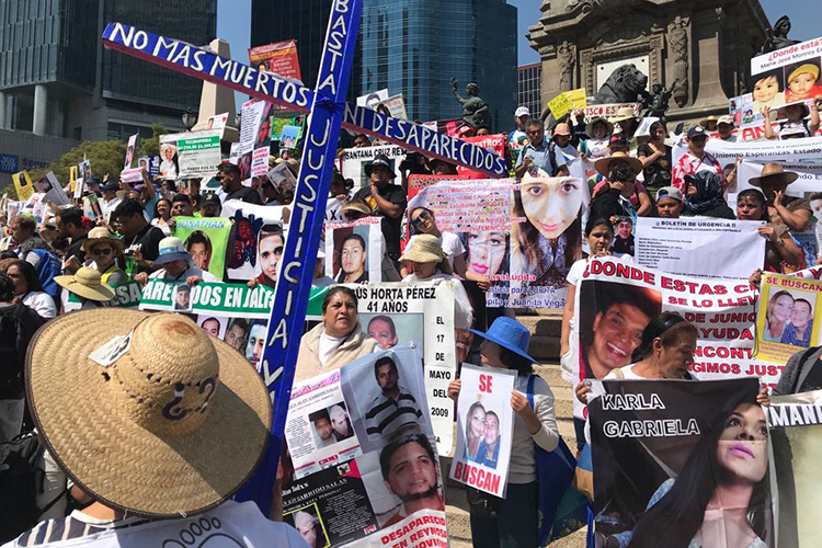 Reprochan madres falla en búsqueda de desaparecidos
