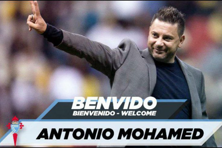 Antonio Mohamed es el nuevo técnico del Celta de Vigo