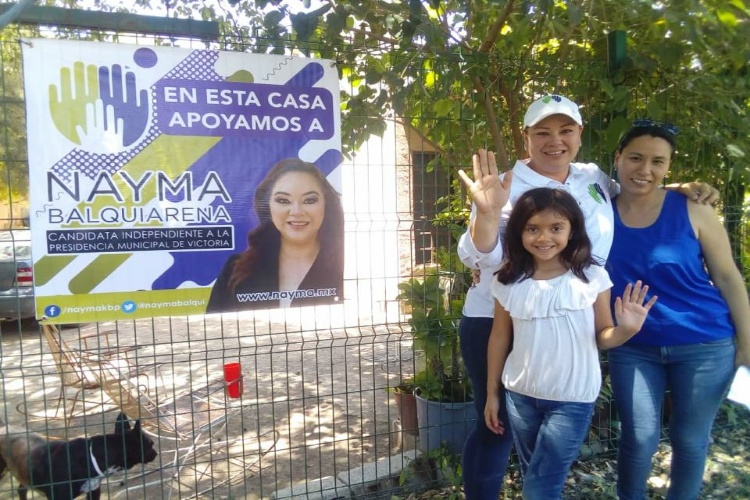 Mi candidatura va por las mujeres: Nayma Balquiarena