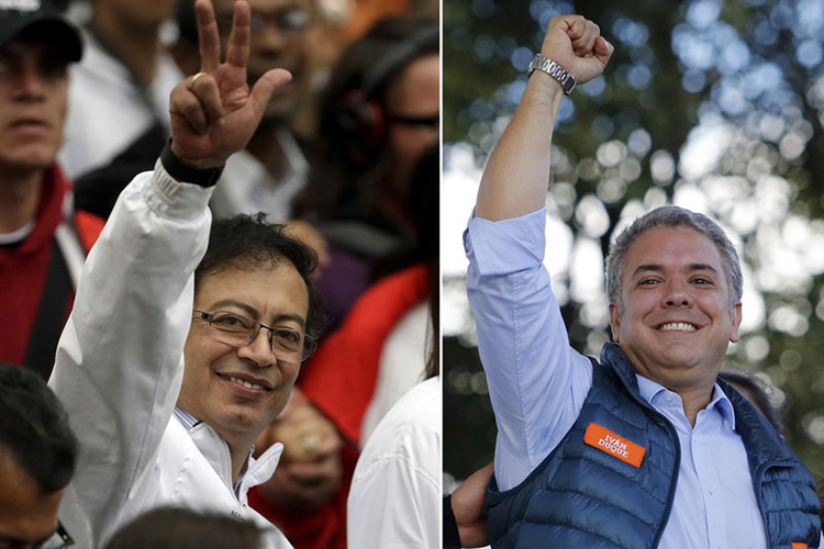 Sin el conflicto de fondo, Colombia elige nuevo presidente