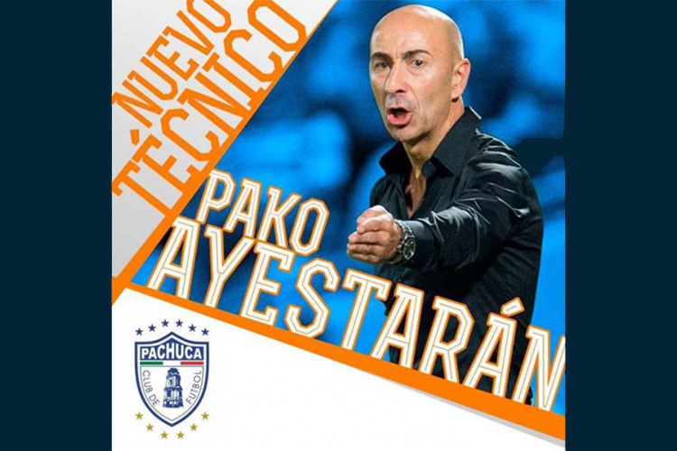 Pako Ayestarán será nuevo técnico del Pachuca