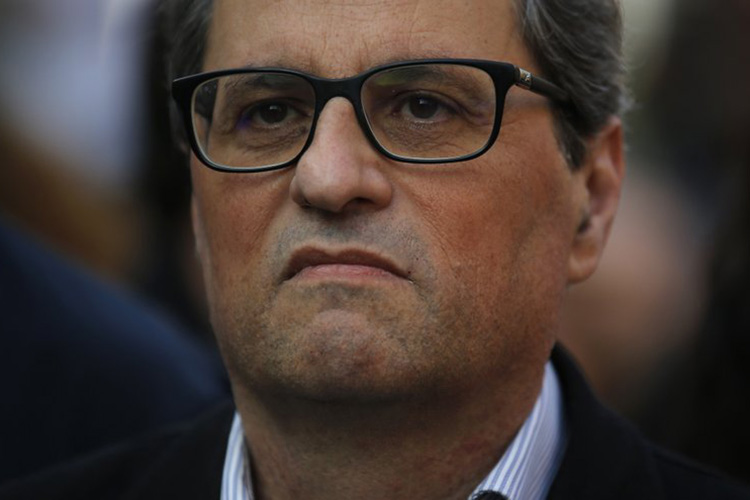 Quim Torra toma posesión como nuevo presidente de Cataluña