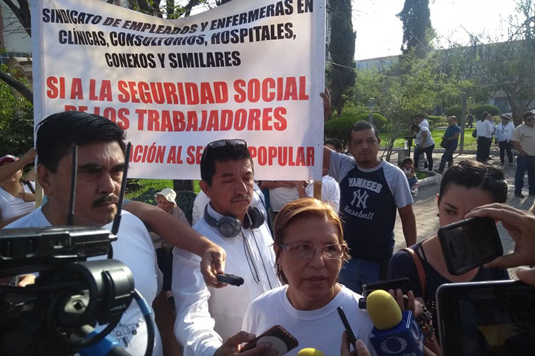 Eliminan servicio médico a empleados del Hospital Civil