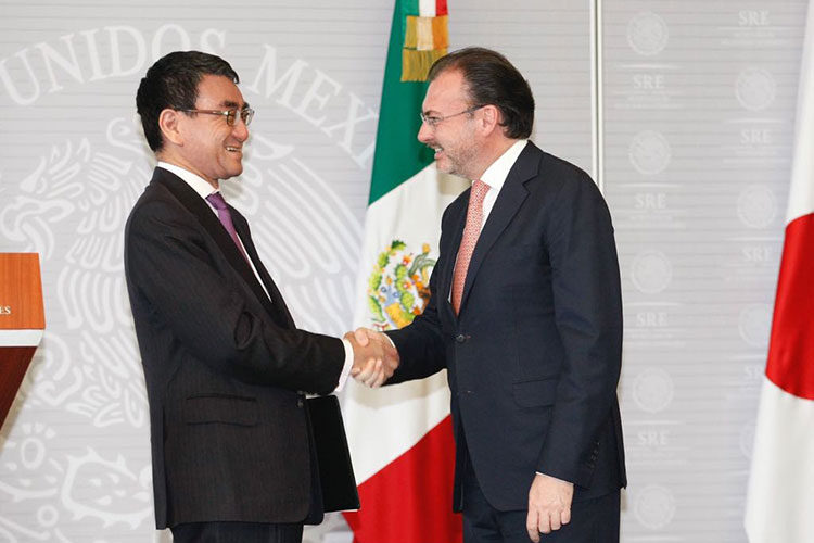 Reafirman México y Japón compromiso económico