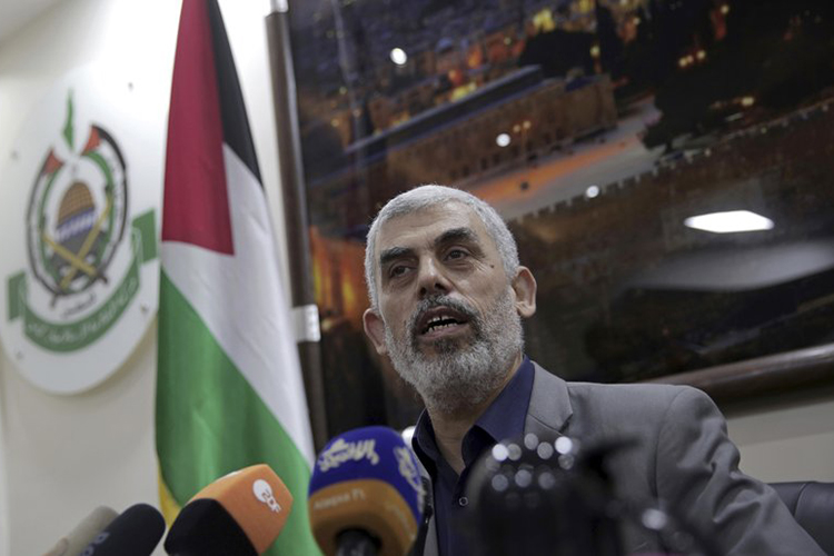 Gazatíes protestan contra bloqueo cerca de frontera israelí