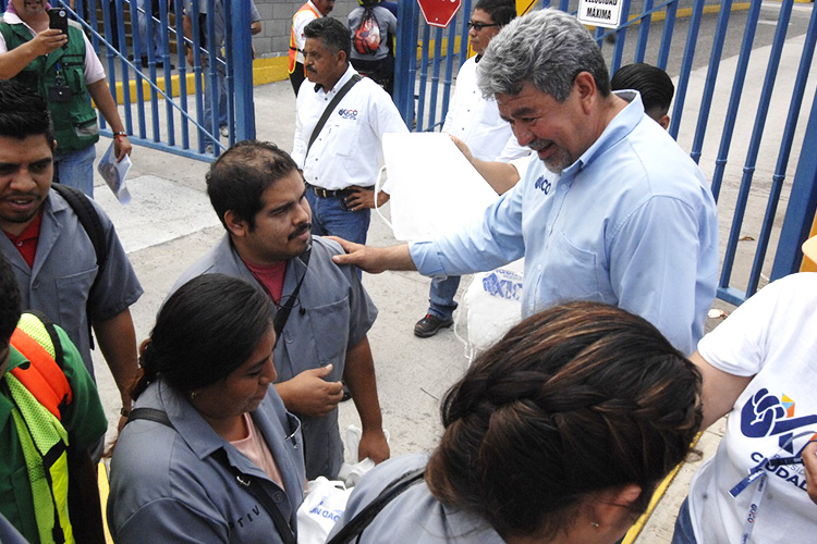 Respaldan obreros maquiladores a Xico