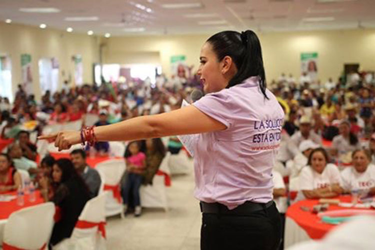 Recorre Yahleel Tamaulipas e intercambia propuestas ciudadanas