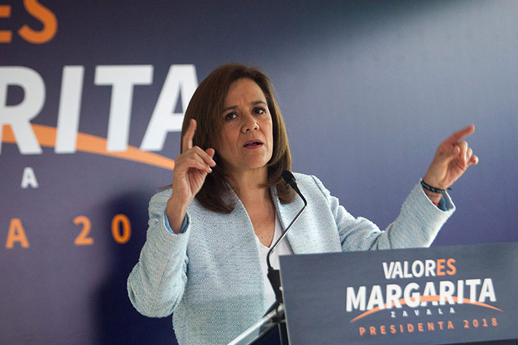 “López Obrador es el responsable del clima de confrontación”, acusa Margarita Zavala