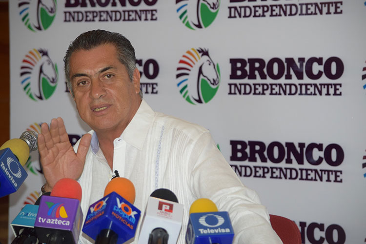 “No declinaré por Meade; me cae gordo”: El Bronco