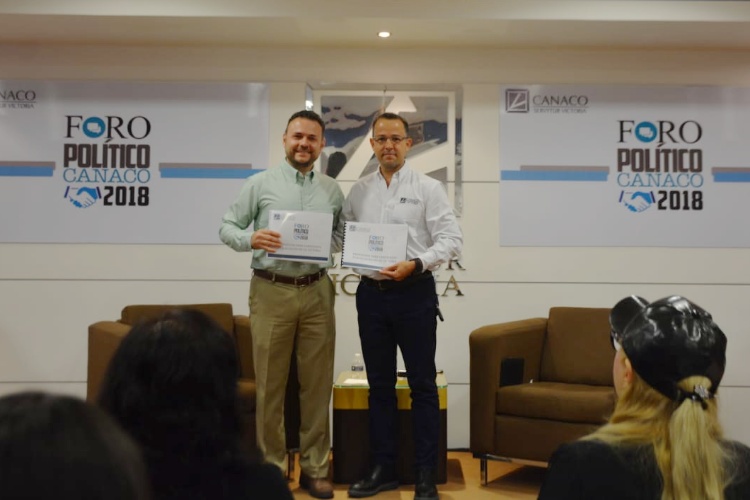 Presenta Mario Arizpe propuestas ante la CANACO