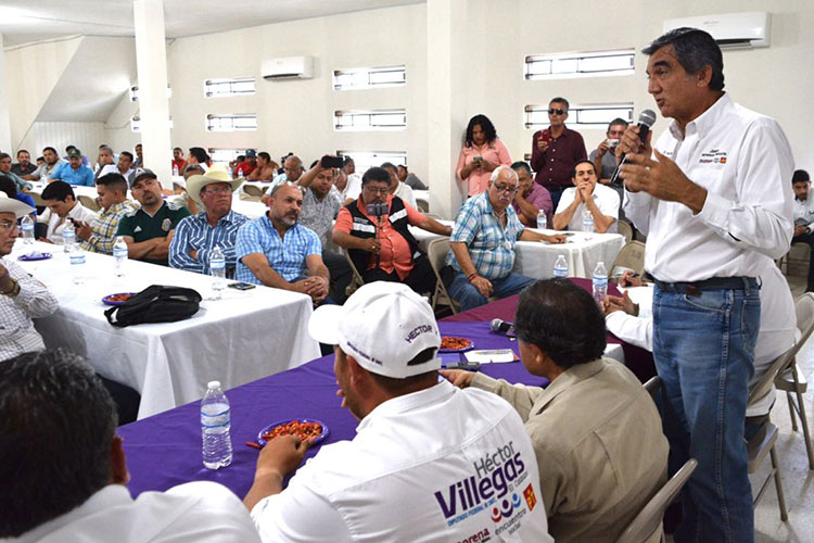 Apoyan productores iniciativas de Américo Villarreal y Morena
