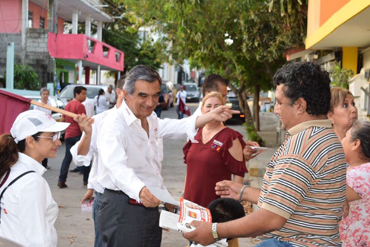 Llama Américo Villarreal a participación masiva en elección