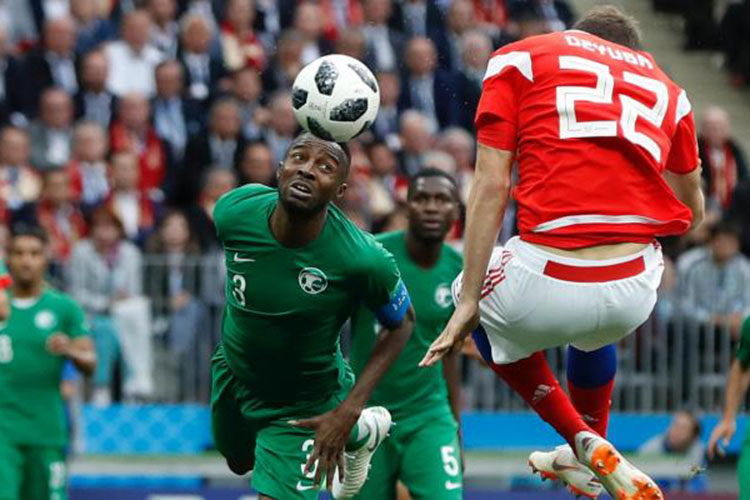 Jugadores de Arabia Saudita serán sancionados,tras su derrota contra Rusia