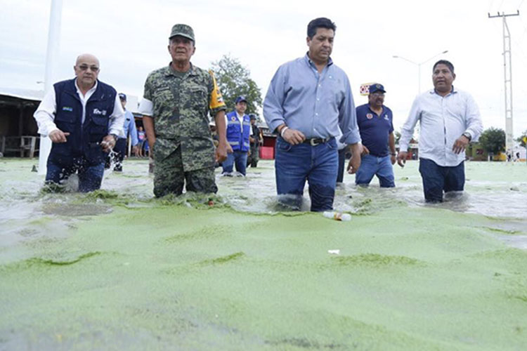 Activa Gobernador apoyos para familias damnificadas por lluvias en Reynosa