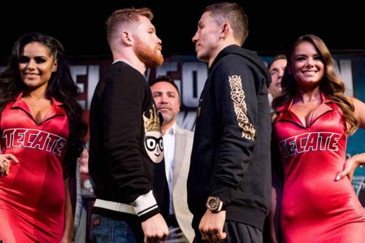Se calienta la pelea entre Golovkin y ‘Canelo’