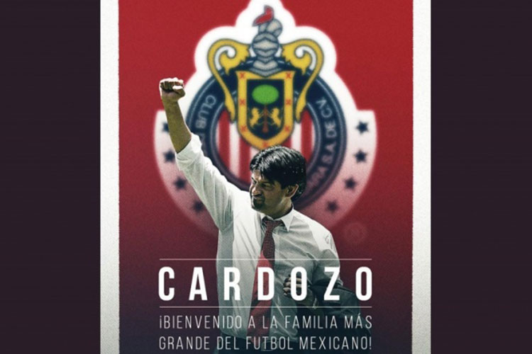 Cardozo, nuevo técnico de Chivas