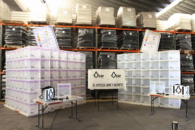 IECM ahorrará 78 mdp con material reutilizable en las casillas