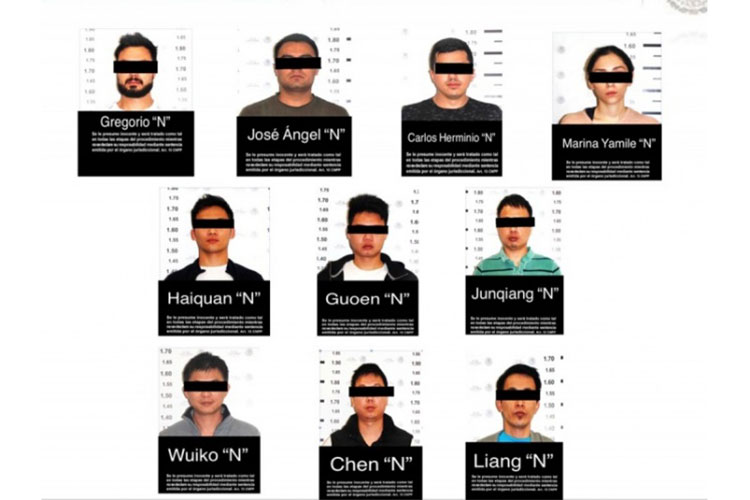 Detienen a chinos ligados a CJNG