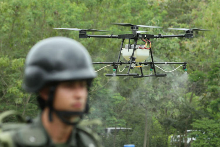 Colombia usará drones para rociar herbicida a campos de coca