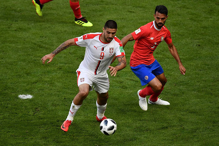 Serbia derrota con dificultad a Costa Rica