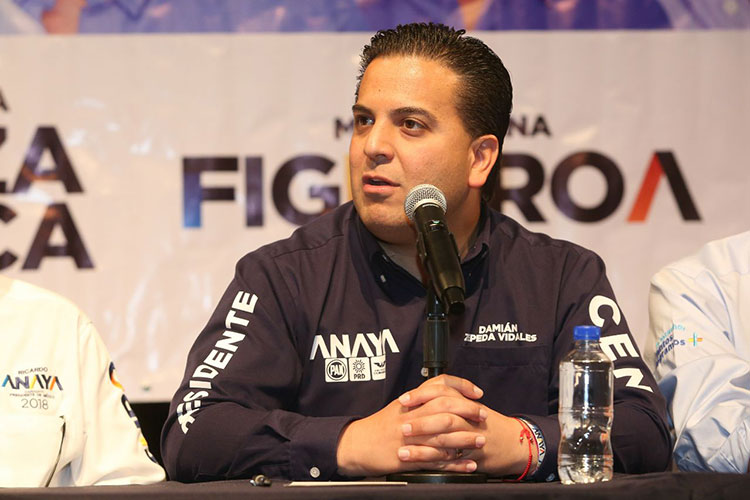 “No cabe duda que vamos a ganar en Tamaulipas”: Damián Zepeda