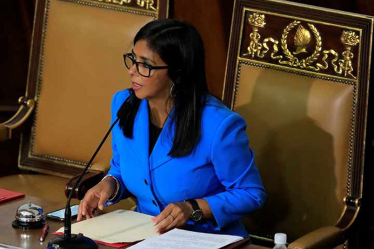 Maduro nombra a Delcy Rodríguez como nueva vicepresidenta ejecutiva
