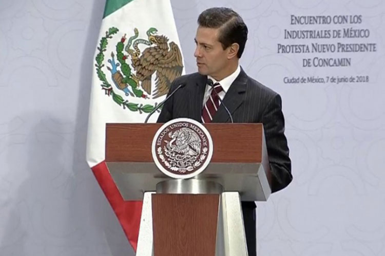 Peña reitera compromiso de respetar voluntad de ciudadanía en proceso electoral