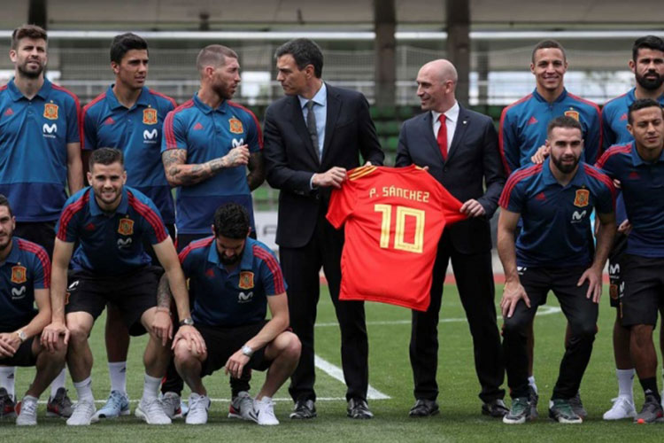 FIFA hace control antidopaje sorpresa a España
