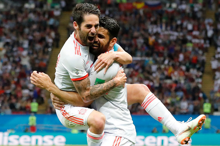 España gana 1-0 a Irán; lidera junto a Portugal grupo B