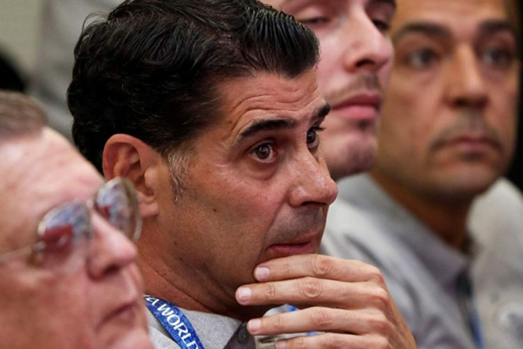 Hierro sustituye a Lopetegui como DT de España