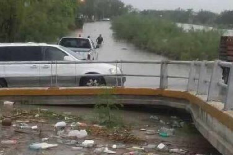 Aplican plan de emergencia por inundaciones en la frontera
