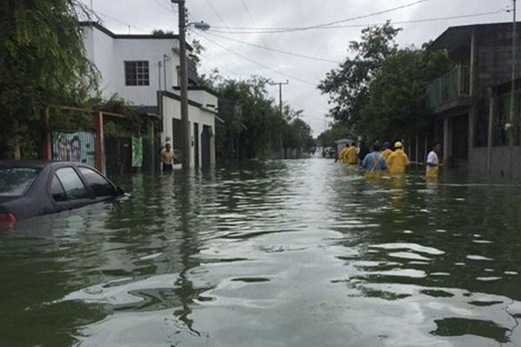 Declaran emergencia en Reynosa por inundaciones
