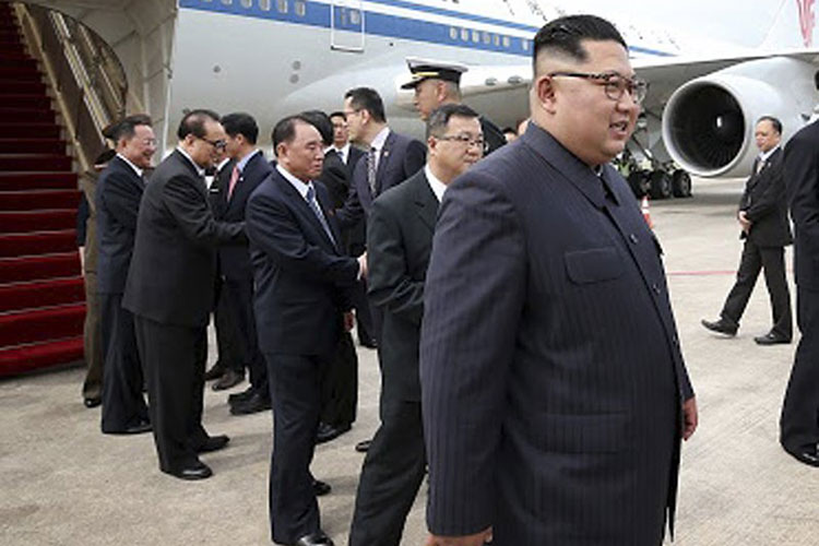 Trump y Kim Jong Un llegan a Singapur para la cumbre