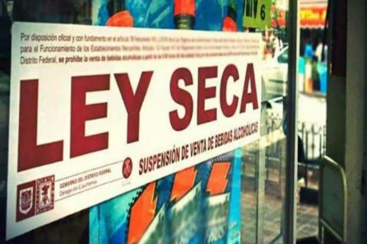 Multarán con 80 mil pesos quien viole Ley seca