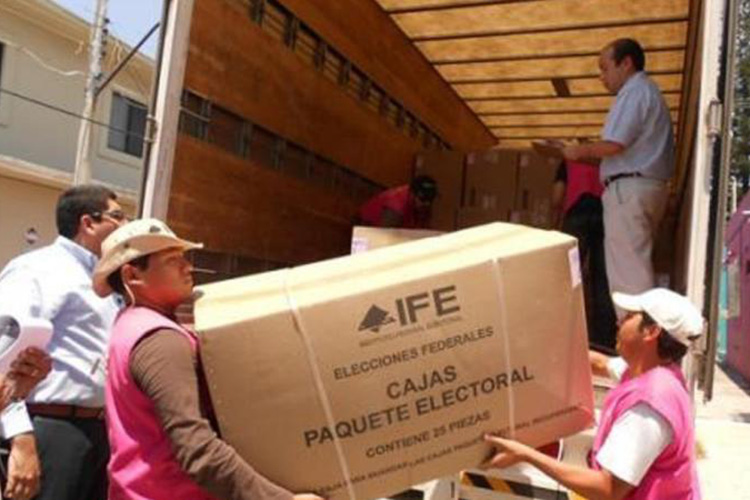 Fijan candados de seguridad a documentación electoral