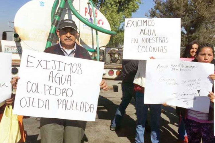 Nezahualcóyotl se seca; hay 200 mil personas sin agua