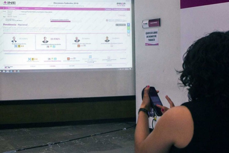 Así es como el PREP informará de las votaciones el domingo