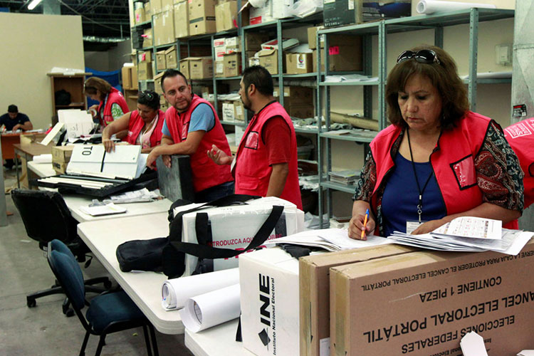 INE informará constantemente durante jornada electoral